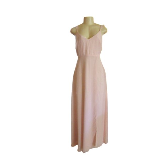 Birdy Grey Let's Get this Party Started Doris Pale Pink Gown Size M - Picture 2 of 9